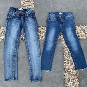 Girls 7 Slim/skinny blue jeans